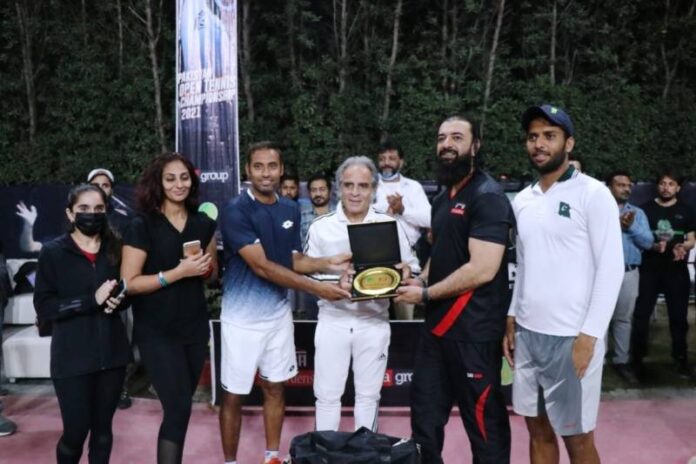 Top tennis players exhibit their prowess in SA Gardens exhibition matches