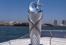 Historic moment for Pakistan cricket as PSL X trophy unveiled in Arabian Sea